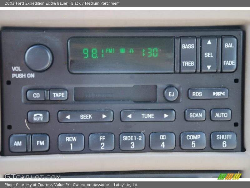 Controls of 2002 Expedition Eddie Bauer