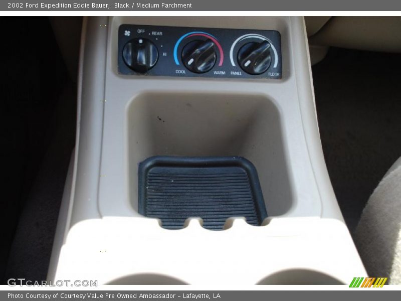 Black / Medium Parchment 2002 Ford Expedition Eddie Bauer