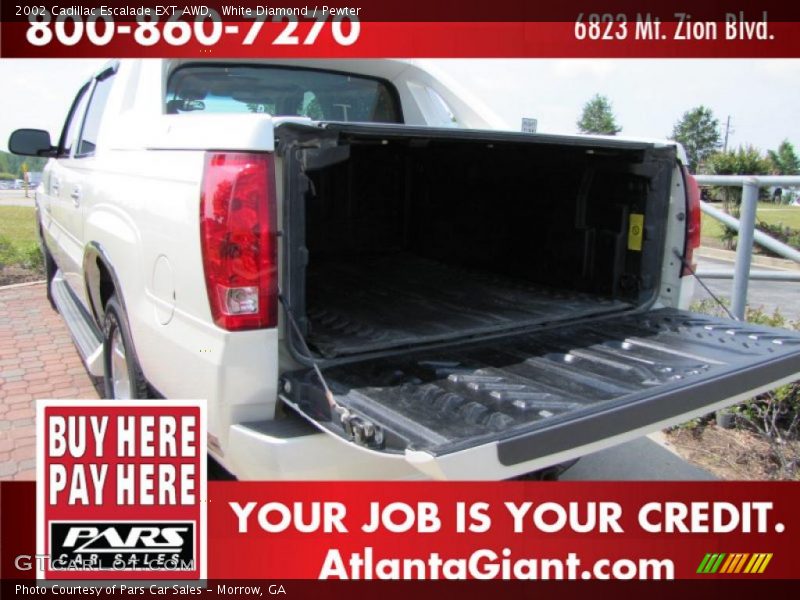 White Diamond / Pewter 2002 Cadillac Escalade EXT AWD