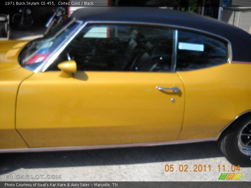 Cortez Gold / Black 1971 Buick Skylark GS 455