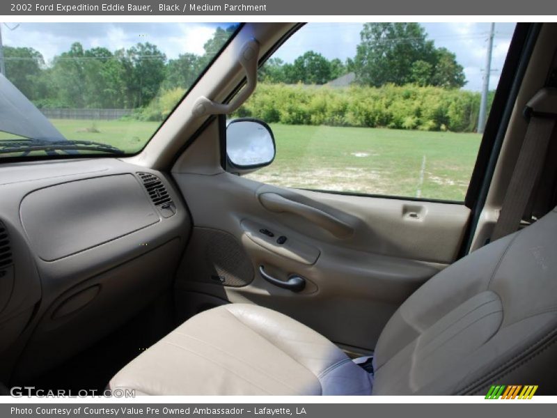 Black / Medium Parchment 2002 Ford Expedition Eddie Bauer