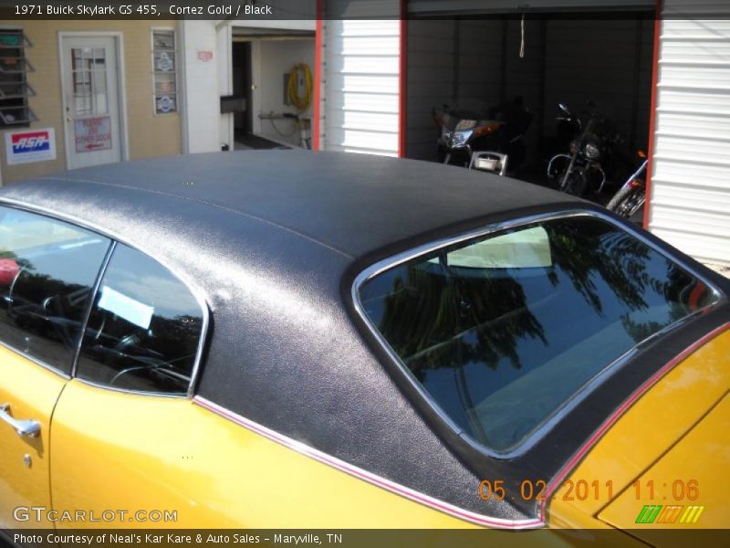 Cortez Gold / Black 1971 Buick Skylark GS 455