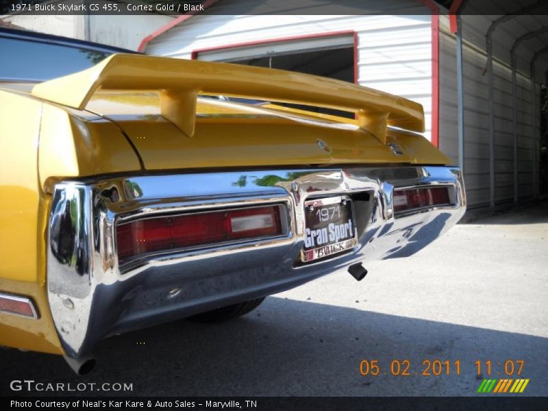 Cortez Gold / Black 1971 Buick Skylark GS 455