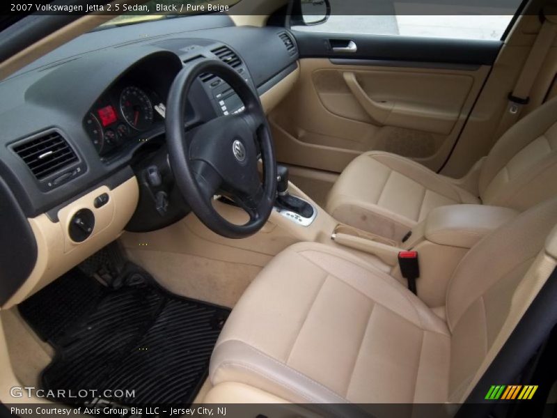  2007 Jetta 2.5 Sedan Pure Beige Interior