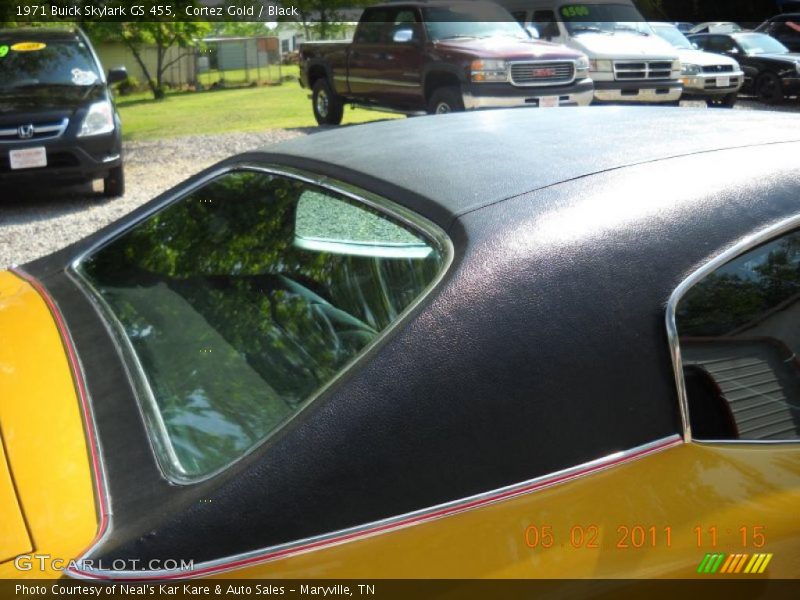 Cortez Gold / Black 1971 Buick Skylark GS 455