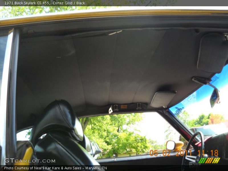  1971 Skylark GS 455 Black Interior