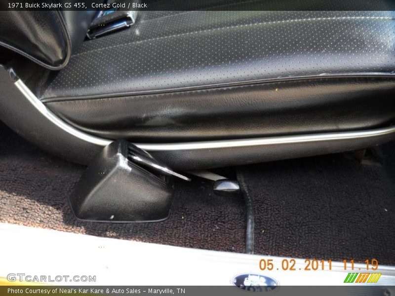 Cortez Gold / Black 1971 Buick Skylark GS 455