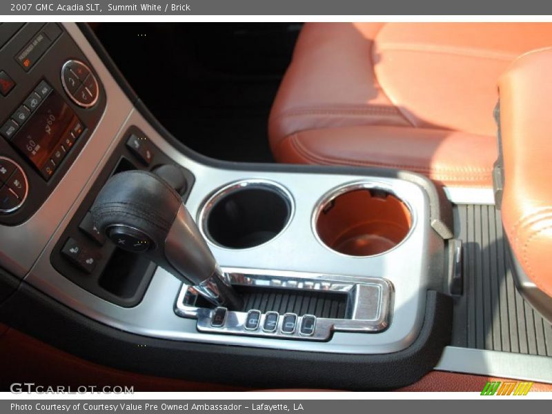 Summit White / Brick 2007 GMC Acadia SLT