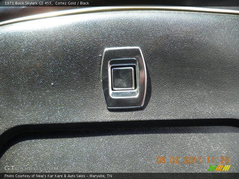 Cortez Gold / Black 1971 Buick Skylark GS 455