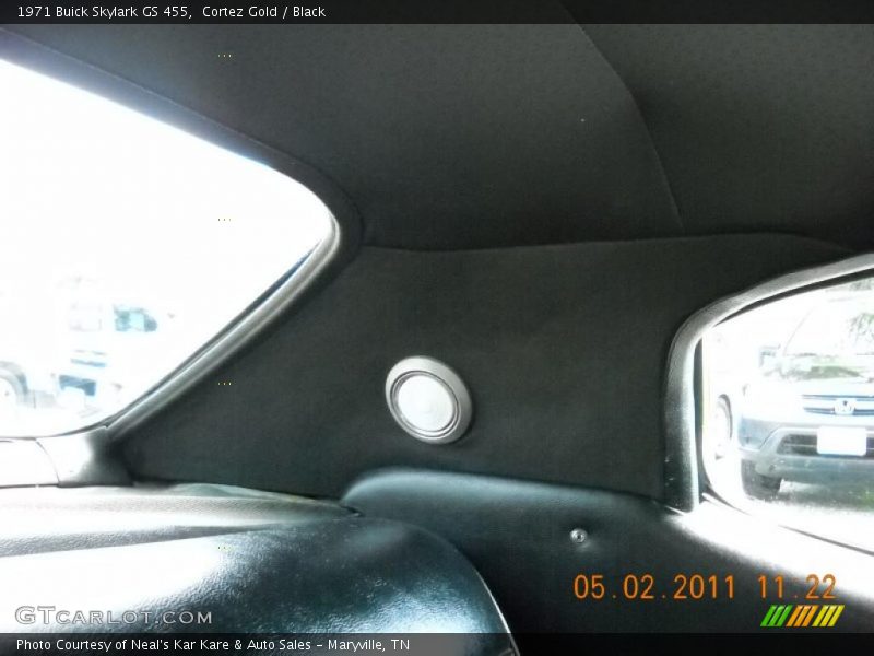Cortez Gold / Black 1971 Buick Skylark GS 455