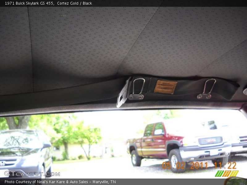 Cortez Gold / Black 1971 Buick Skylark GS 455