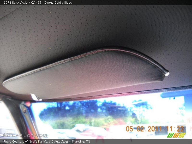 Cortez Gold / Black 1971 Buick Skylark GS 455