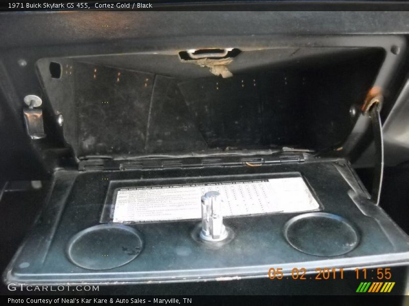 Cortez Gold / Black 1971 Buick Skylark GS 455