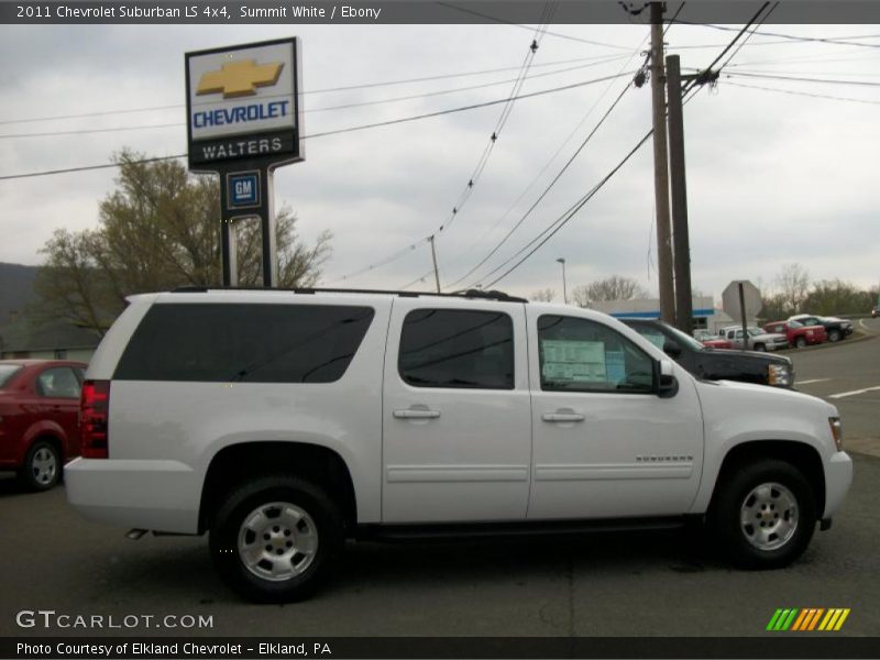 Summit White / Ebony 2011 Chevrolet Suburban LS 4x4