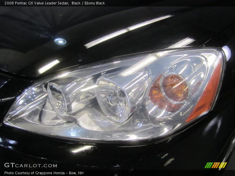 Black / Ebony Black 2008 Pontiac G6 Value Leader Sedan