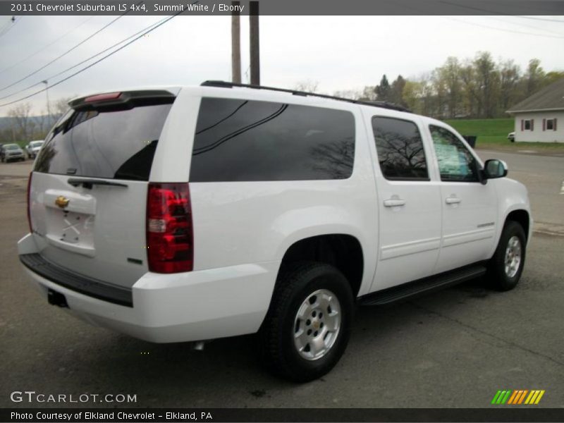 Summit White / Ebony 2011 Chevrolet Suburban LS 4x4