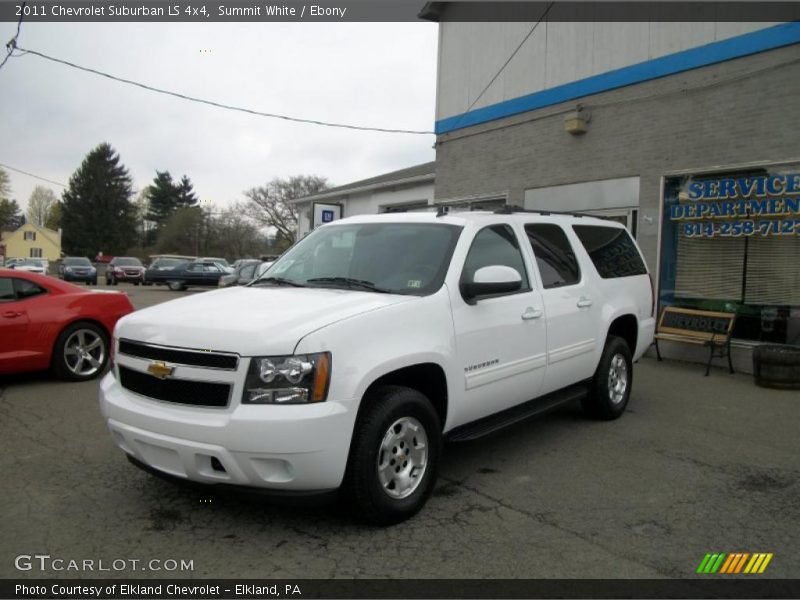 Summit White / Ebony 2011 Chevrolet Suburban LS 4x4