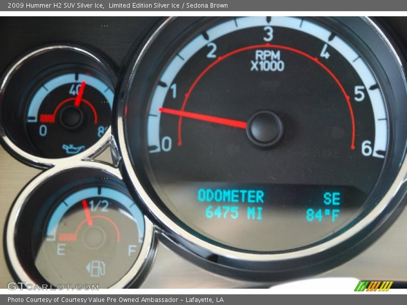 Limited Edition Silver Ice / Sedona Brown 2009 Hummer H2 SUV Silver Ice