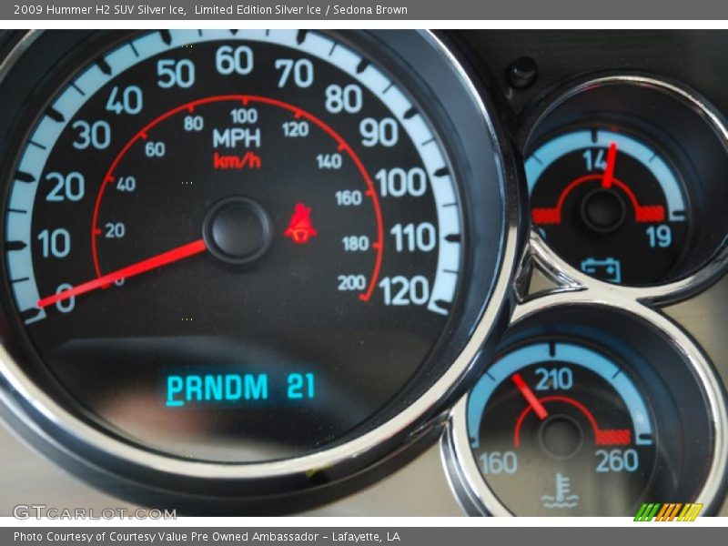 Limited Edition Silver Ice / Sedona Brown 2009 Hummer H2 SUV Silver Ice