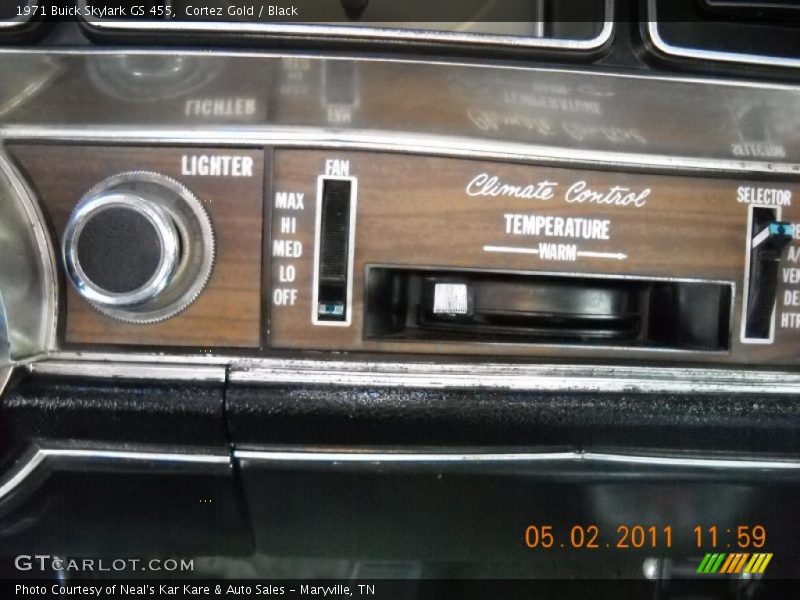 Controls of 1971 Skylark GS 455