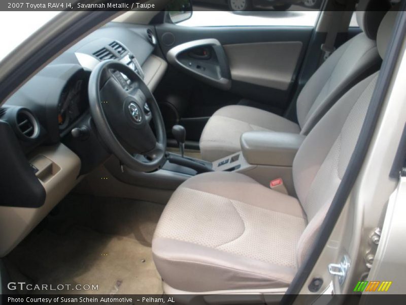  2007 RAV4 I4 Taupe Interior