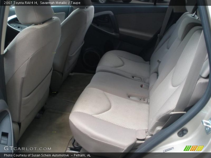  2007 RAV4 I4 Taupe Interior