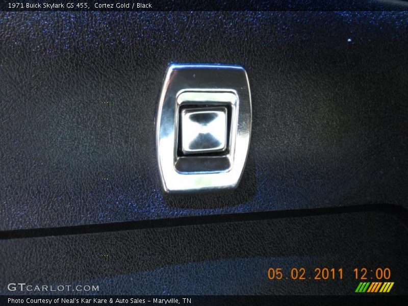 Cortez Gold / Black 1971 Buick Skylark GS 455