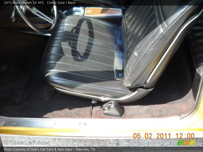 Cortez Gold / Black 1971 Buick Skylark GS 455