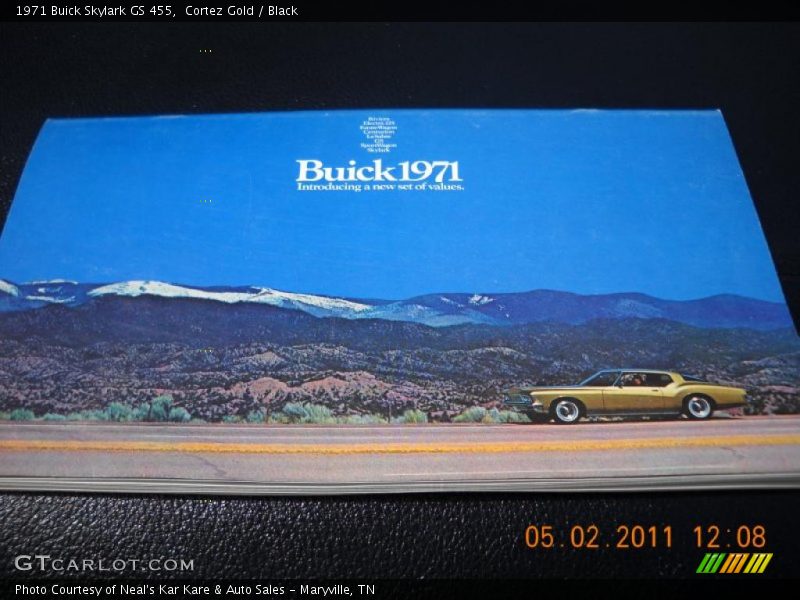 Books/Manuals of 1971 Skylark GS 455