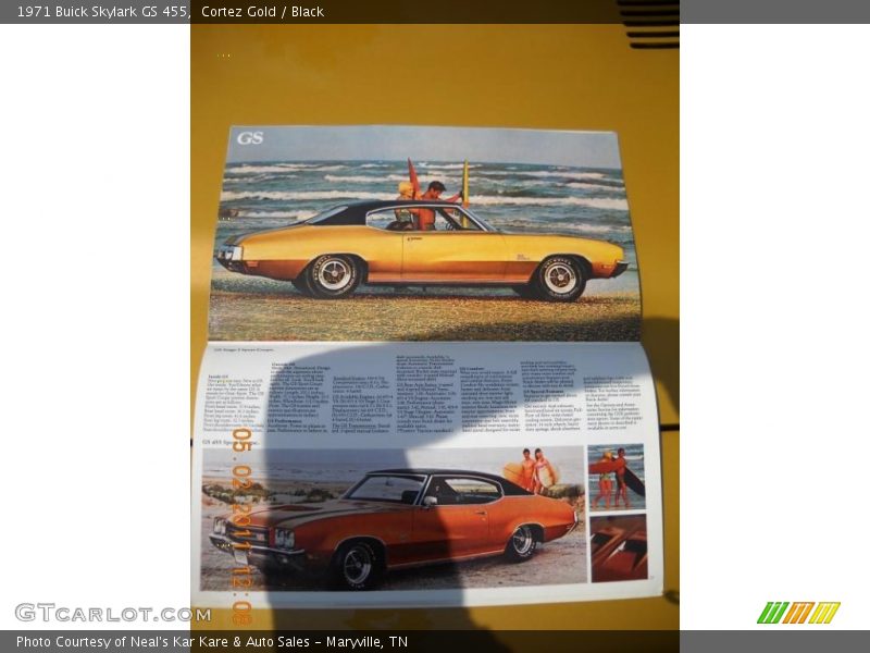 Books/Manuals of 1971 Skylark GS 455