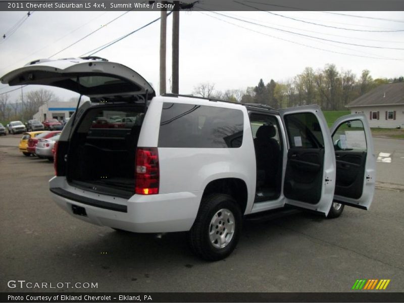Summit White / Ebony 2011 Chevrolet Suburban LS 4x4