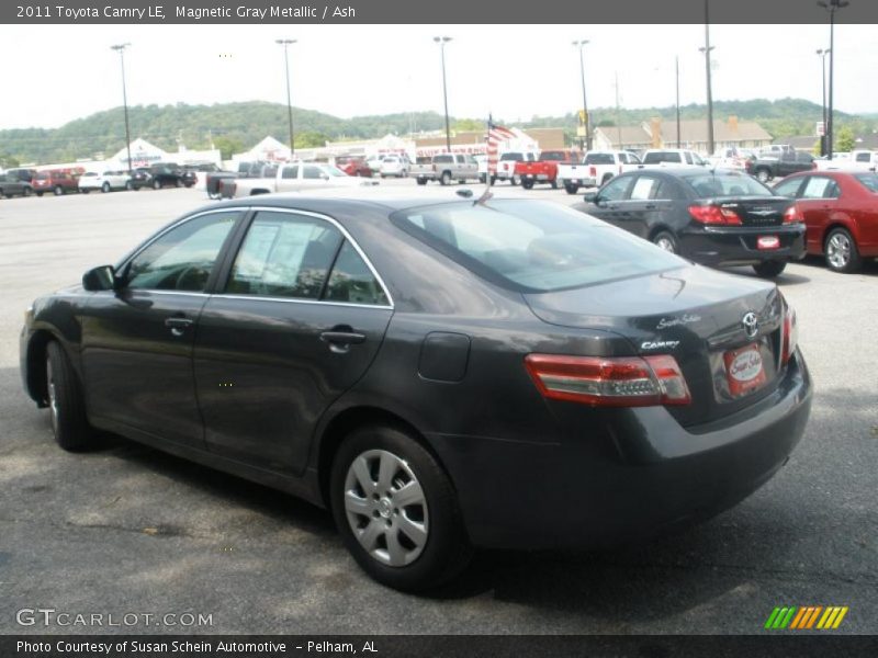 Magnetic Gray Metallic / Ash 2011 Toyota Camry LE