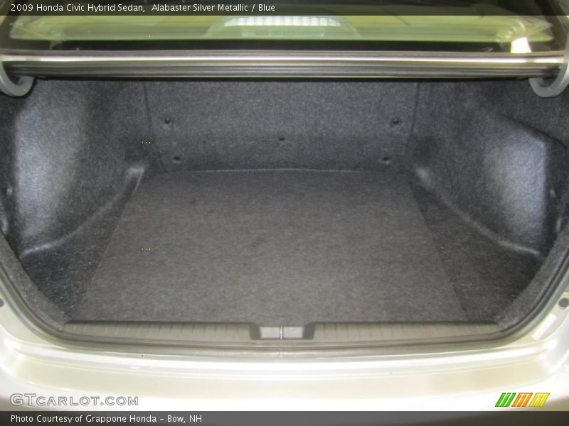 Alabaster Silver Metallic / Blue 2009 Honda Civic Hybrid Sedan