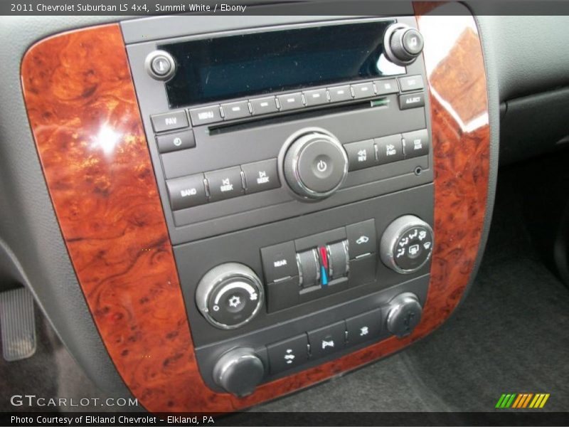Controls of 2011 Suburban LS 4x4
