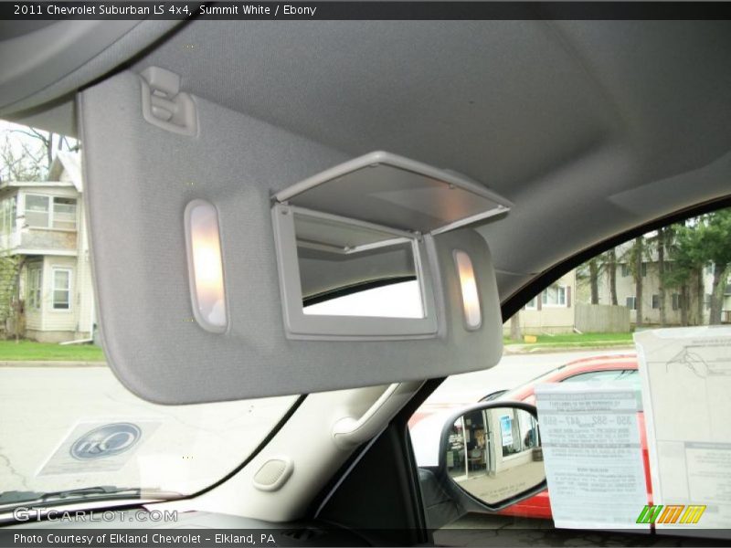 Summit White / Ebony 2011 Chevrolet Suburban LS 4x4