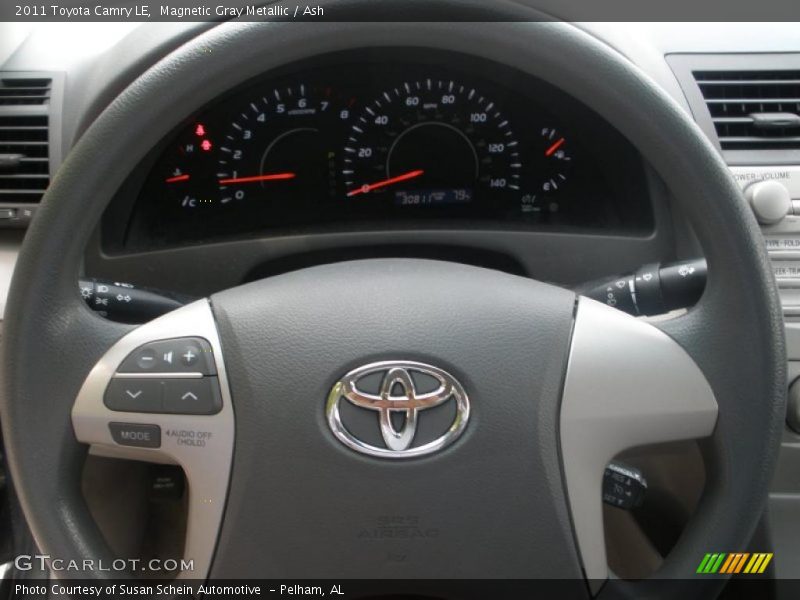 Magnetic Gray Metallic / Ash 2011 Toyota Camry LE