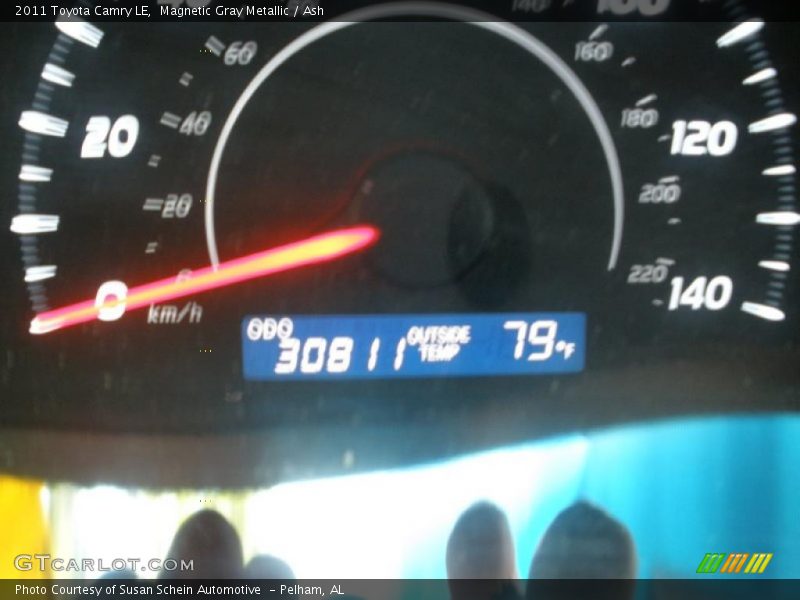 Magnetic Gray Metallic / Ash 2011 Toyota Camry LE