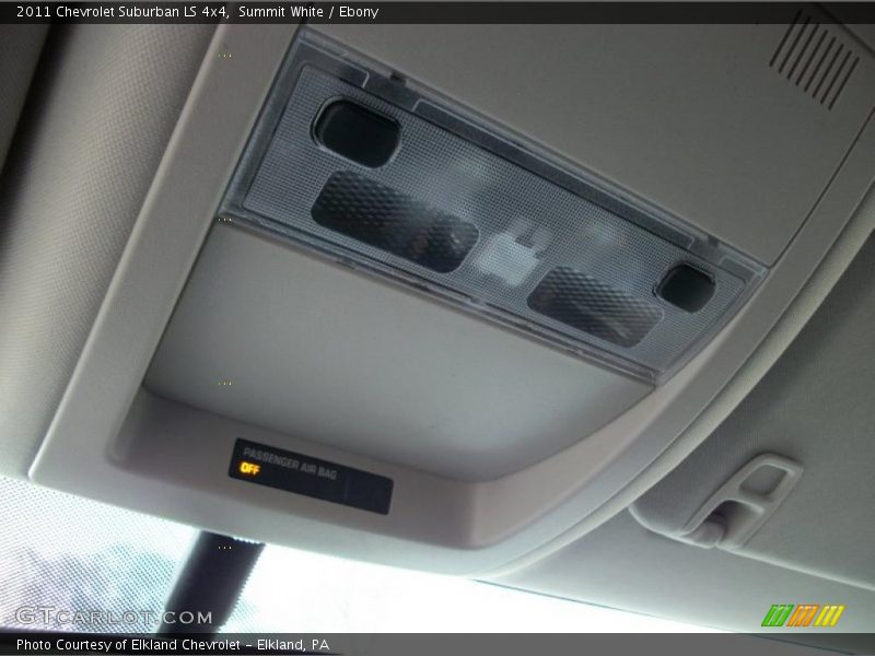 Summit White / Ebony 2011 Chevrolet Suburban LS 4x4