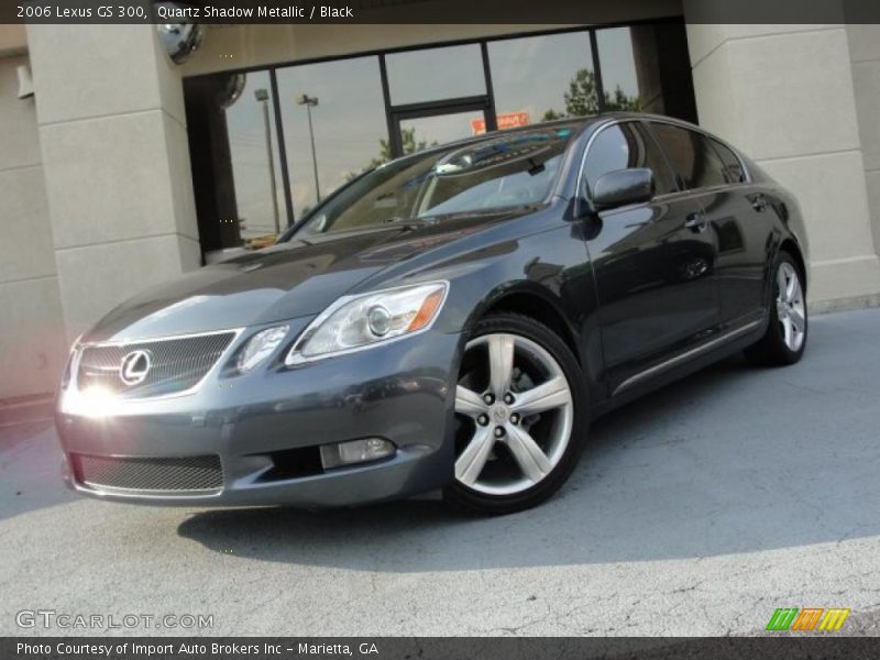 Quartz Shadow Metallic / Black 2006 Lexus GS 300