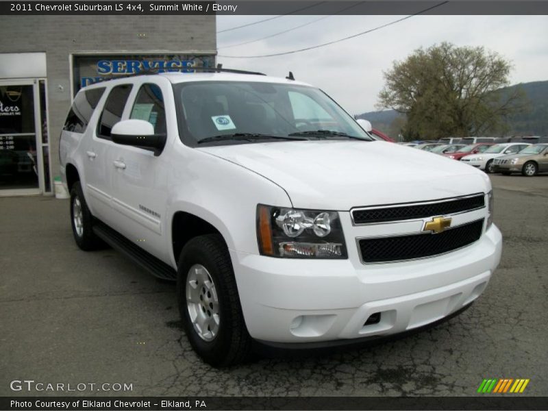 Summit White / Ebony 2011 Chevrolet Suburban LS 4x4
