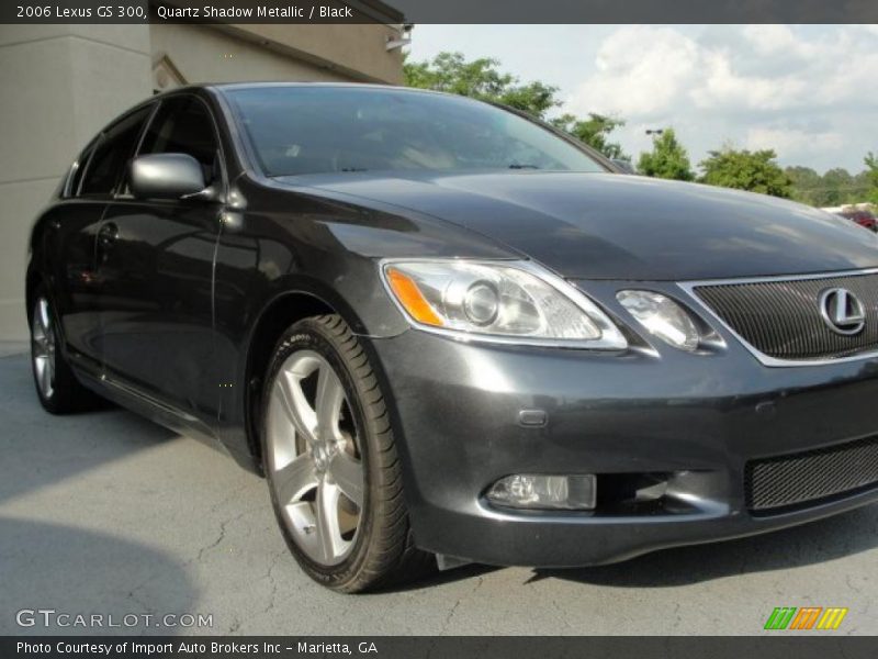 Quartz Shadow Metallic / Black 2006 Lexus GS 300