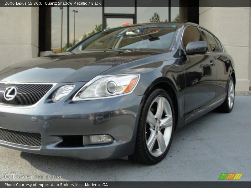 Quartz Shadow Metallic / Black 2006 Lexus GS 300