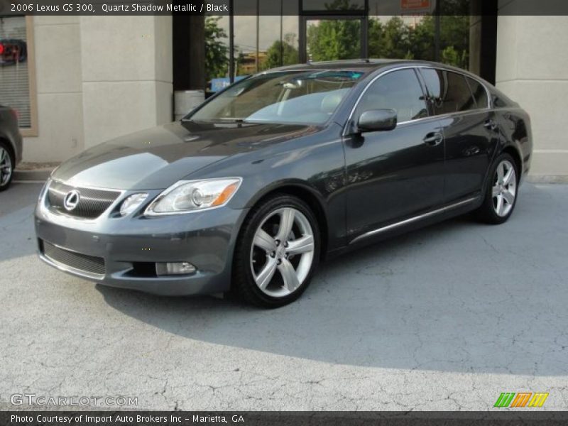 Quartz Shadow Metallic / Black 2006 Lexus GS 300