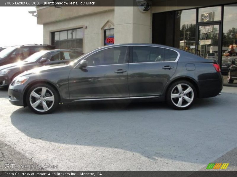 Quartz Shadow Metallic / Black 2006 Lexus GS 300