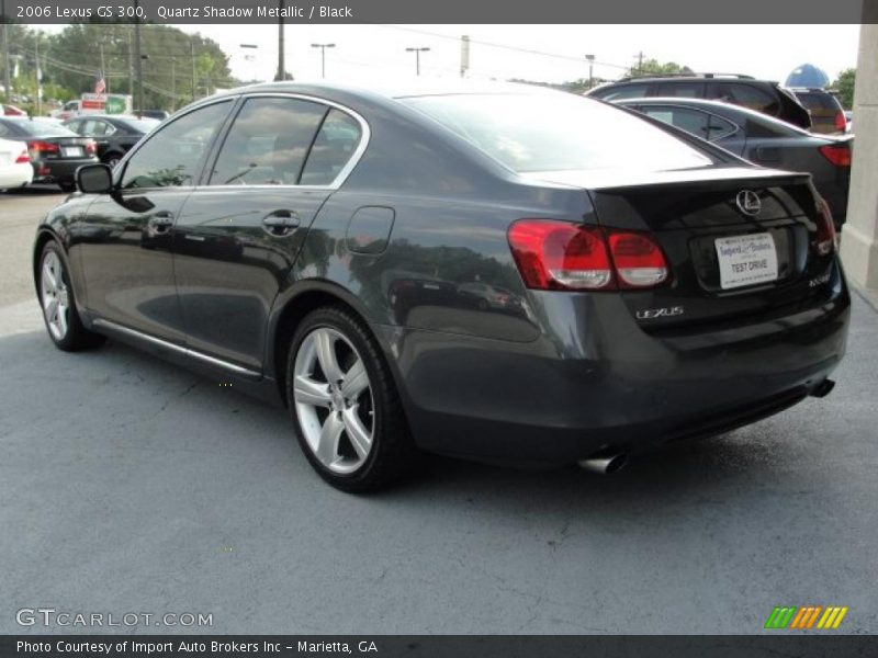 Quartz Shadow Metallic / Black 2006 Lexus GS 300