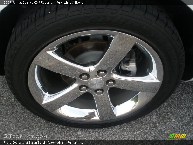 Pure White / Ebony 2007 Pontiac Solstice GXP Roadster