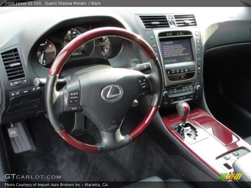 Quartz Shadow Metallic / Black 2006 Lexus GS 300