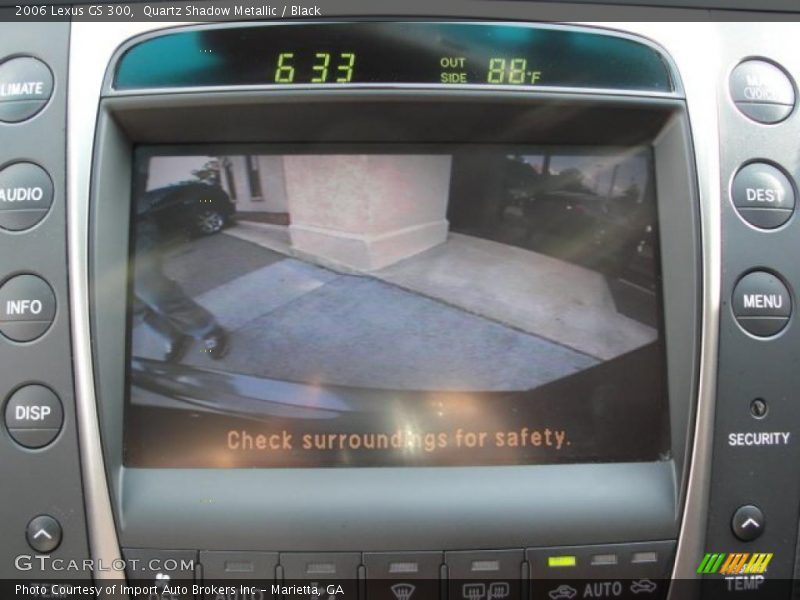 Quartz Shadow Metallic / Black 2006 Lexus GS 300