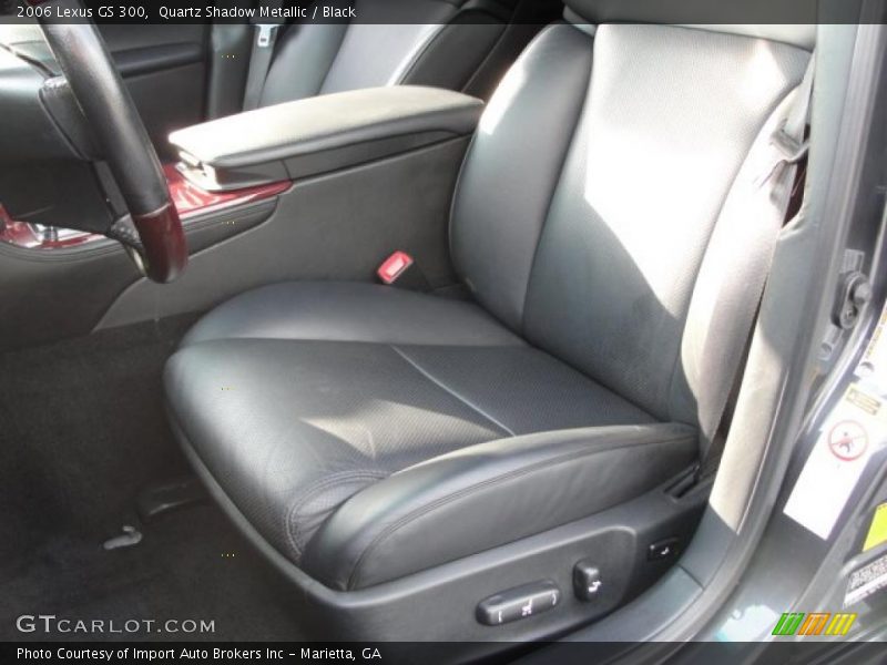 Quartz Shadow Metallic / Black 2006 Lexus GS 300