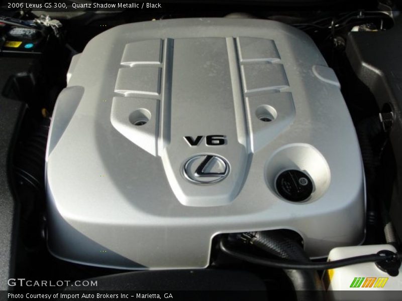 Quartz Shadow Metallic / Black 2006 Lexus GS 300